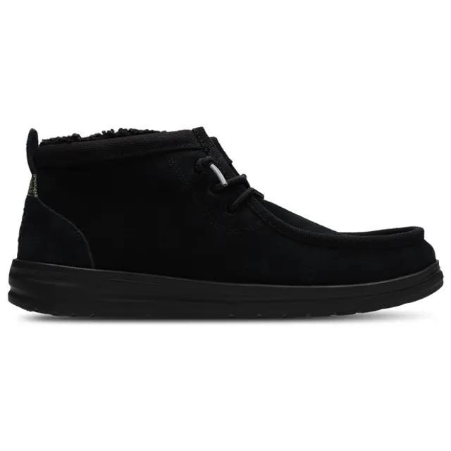 HEYDUDE Wally Mid Gripr Warmth Men Shoes - Black