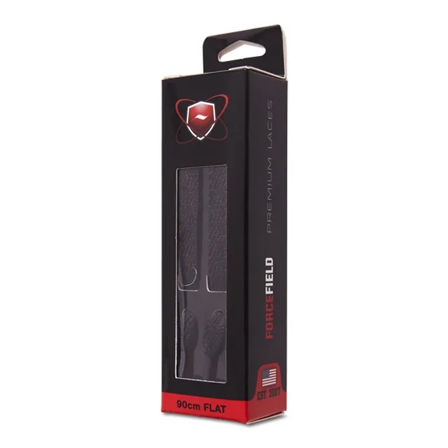 Forcefield Premium Laces Unisex ShoeCare - Black