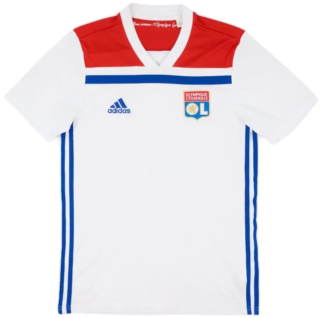 adidas 2018-19 Lyon Home Shirt - 5/10 - (S)