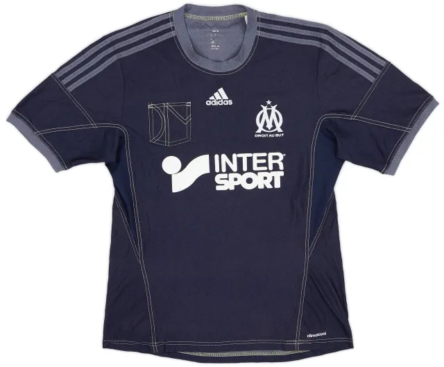 adidas 2013-14 Olympique Marseille Away Shirt A.Ayew #10 - 7/10 - (M)
