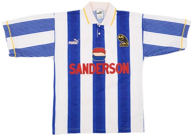 Puma 1993-95 Sheffield Wednesday Home Shirt - 7/10 - (S)
