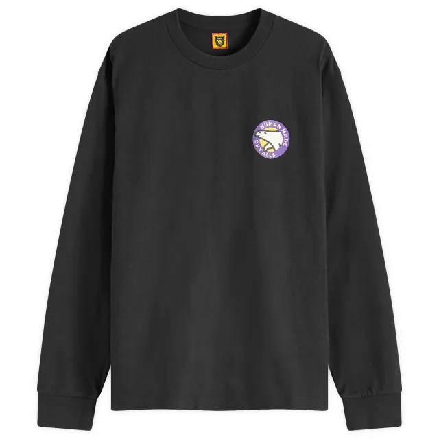 Human Made Men's Graphic L/S T-Shirt Black