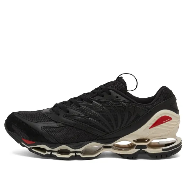 Mizuno Wave Prophecy LS Graphpaper Black/Ivory/Red