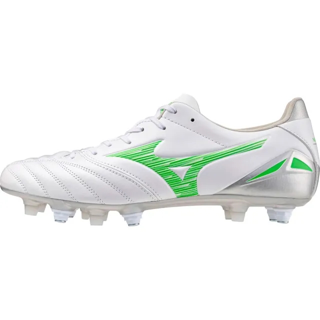 Mizuno Morelia Neo Iv Pro Sg Frontier - White/Neon Green/Cool Gray - ['White']