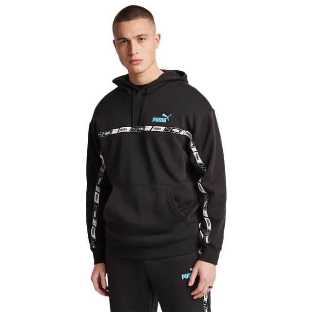Puma Essentials+ Tape Men Hoodies - Black