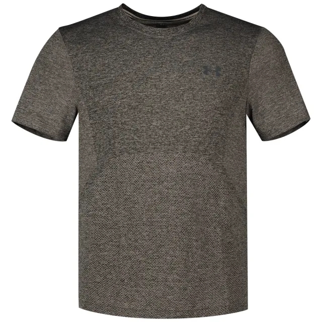 Men's  Under Armour  Seamless Stride Short Sleeve Gray Dawn / Reflective XXL