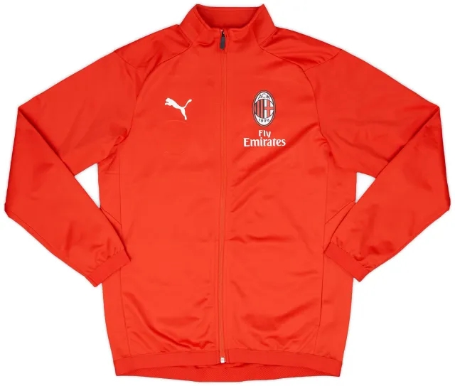 2018-19 AC Milan Puma Track Jacket - 6/10 - (M)