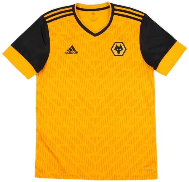adidas 2020-21 Wolves Home Shirt Neves #8 - 9/10 - (M)