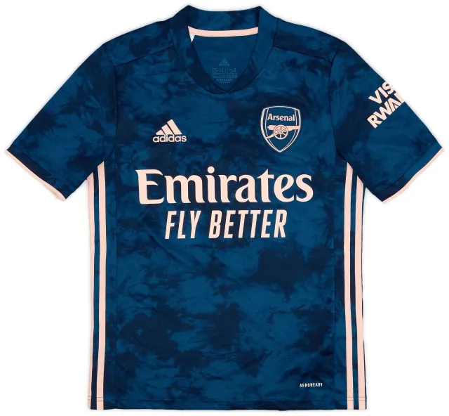 adidas 2020-21 Arsenal Third Shirt - 9/10 - (L.Boys)