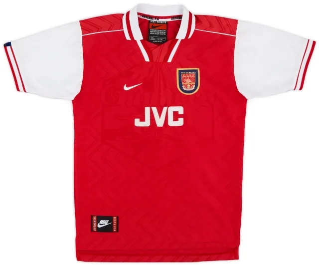 Nike 1996-98 Arsenal Home Shirt - 7/10 - (L.Boys)