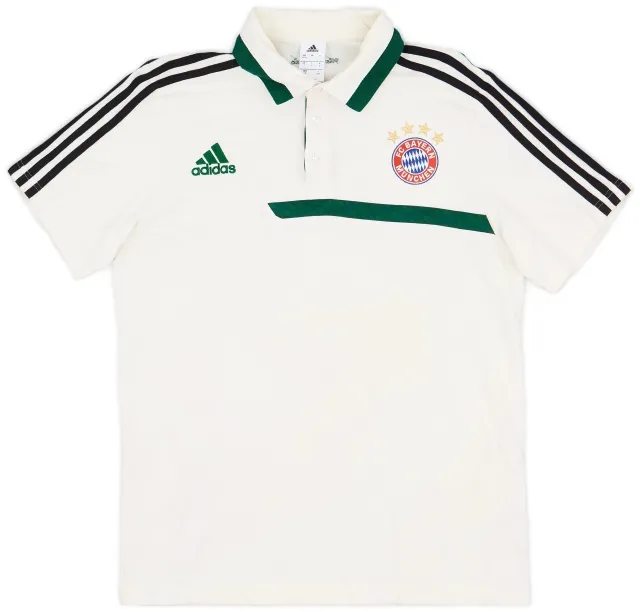 2013-14 Bayern Munich adidas Polo Shirt - 5/10 - (L/XL)