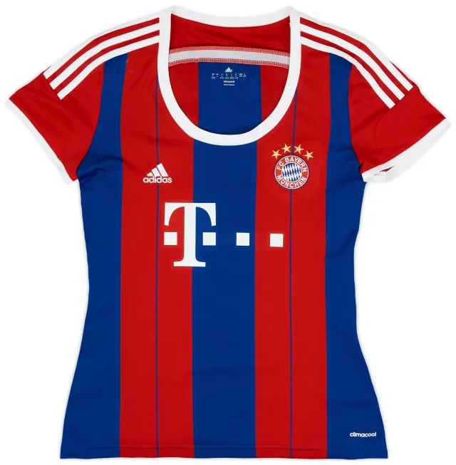 adidas 2014-15 Bayern Munich Home Shirt - 9/10 - (Women's L)