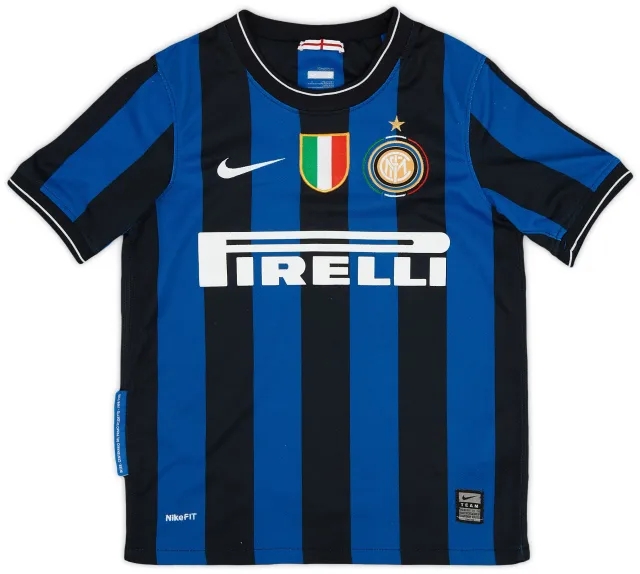 Nike 2009-10 Inter Milan Home Shirt - 5/10 - (S.Boys)