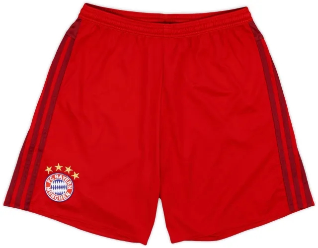 adidas 2015-16 Bayern Munich Home Shorts - 8/10 - (M)