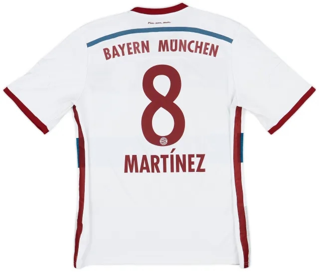 adidas 2014-15 Bayern Munich Away Shirt Martinez #8 - 6/10 - (L)