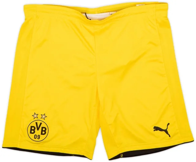 Puma 2016-17 Borussia Dortmund Away Shorts - 8/10 - (S)