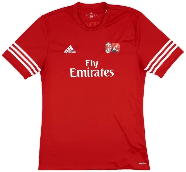 2014-15 AC Milan Academy adidas Training Shirt - 8/10 - (M)