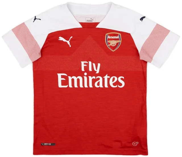 Puma 2018-19 Arsenal Home Shirt - 8/10 - (L.Boys)