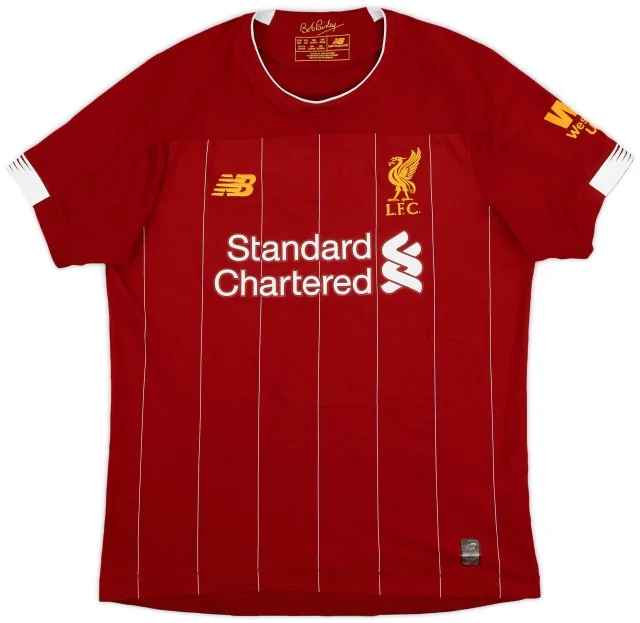 NewBalance 2019-20 Liverpool Home Shirt - 8/10 - (XL.Boys)