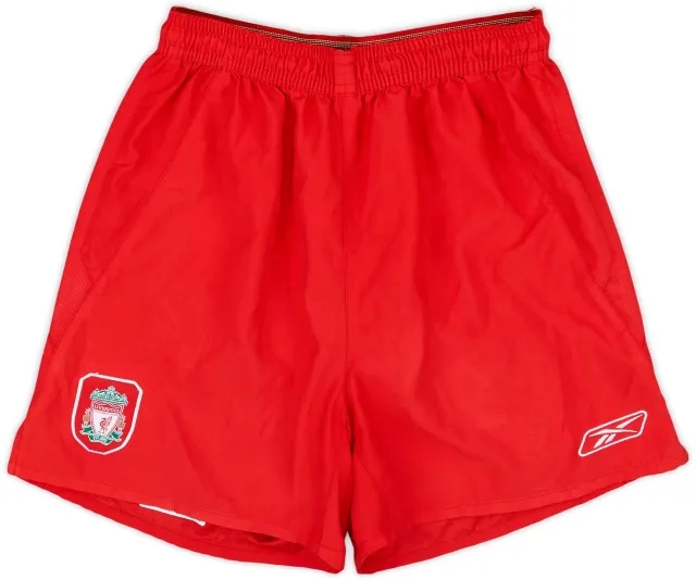 Reebok 2004-06 Liverpool Home Shorts - 7/10 - (L.Boys)