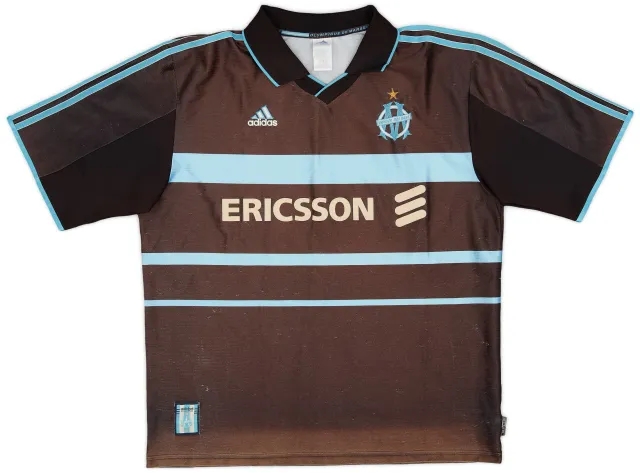 adidas 1999-00 Olympique Marseille Third Shirt - 5/10 - (XL)