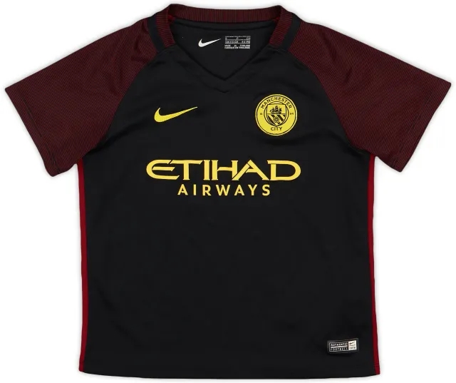 Nike 2016-17 Manchester City Away Shirt - 8/10 - (4-5 Years)