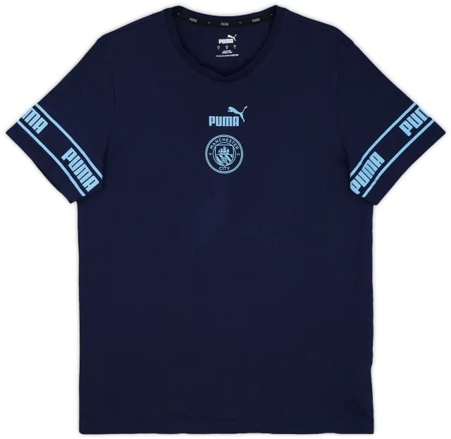 2021-22 Manchester City Puma Leisure Shirt - 9/10 - (L)