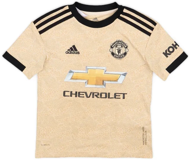 adidas 2019-20 Manchester United Away Shirt - 9/10 - (7-8 Years)