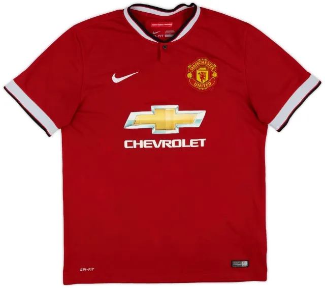 Nike 2014-15 Manchester United Home Shirt - 5/10 - (L)