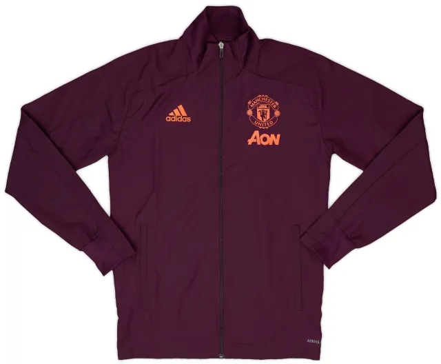 2020-21 Manchester United adidas Track Jacket - 9/10 - (XS)