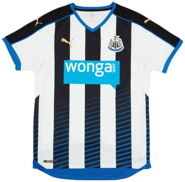 Puma 2015-16 Newcastle Home Shirt - 8/10 - (M)