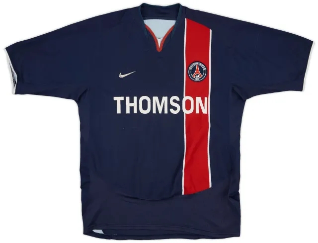 Nike 2003-04 Paris Saint-Germain Home Shirt - 4/10 - (L)