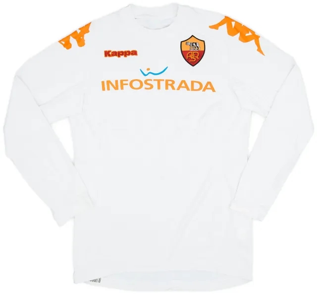 Kappa 2008-09 Roma Away L/S Shirt - 6/10 - (L)