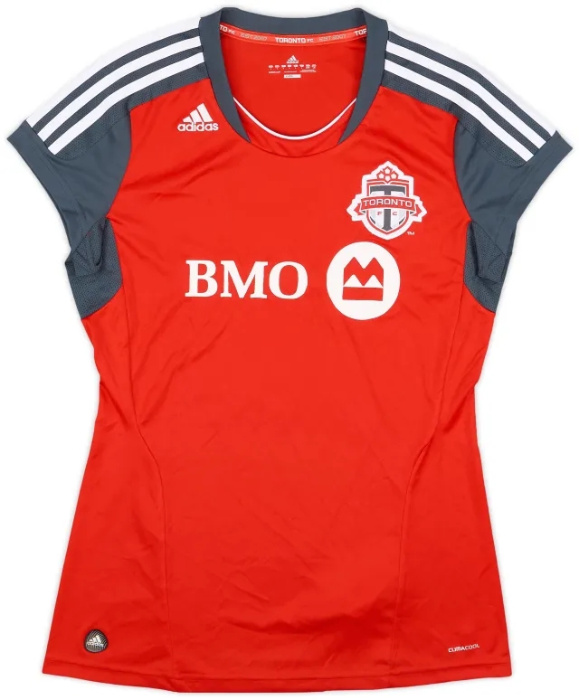 adidas 2011-12 Toronto FC Home Shirt - 9/10 - (Women's L)