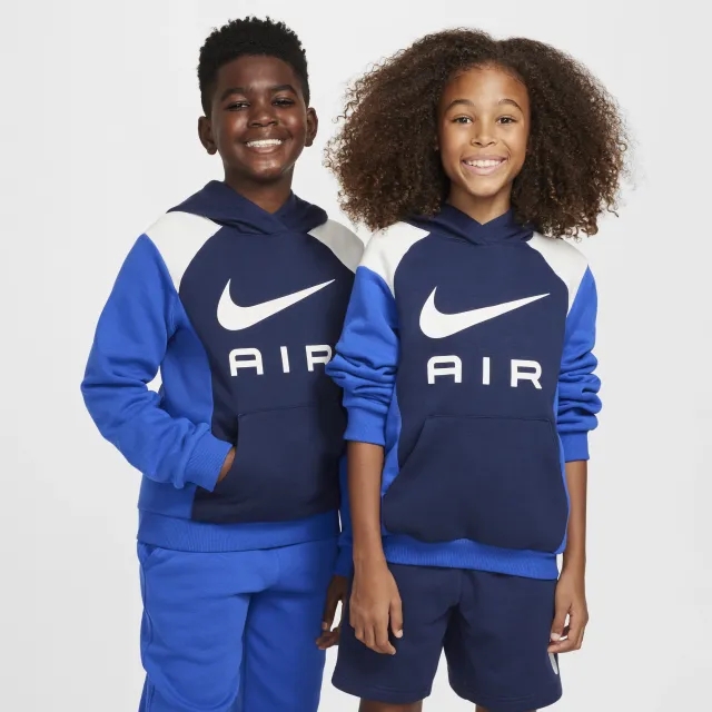 Nike Air Unisex Hoodies - Blue