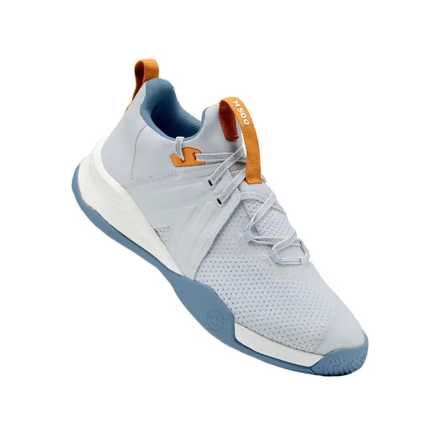 Kipsta Handball Shoes H500 Faster - Grey/Orange