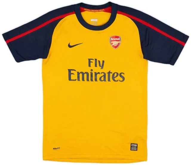 Nike 2008-09 Arsenal Away Shirt - 6/10 - (L.Boys)