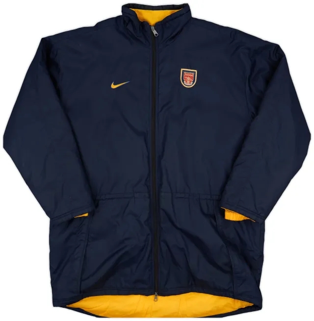 1999-01 Arsenal Nike Padded Bench Coat - 8/10 - (XL)