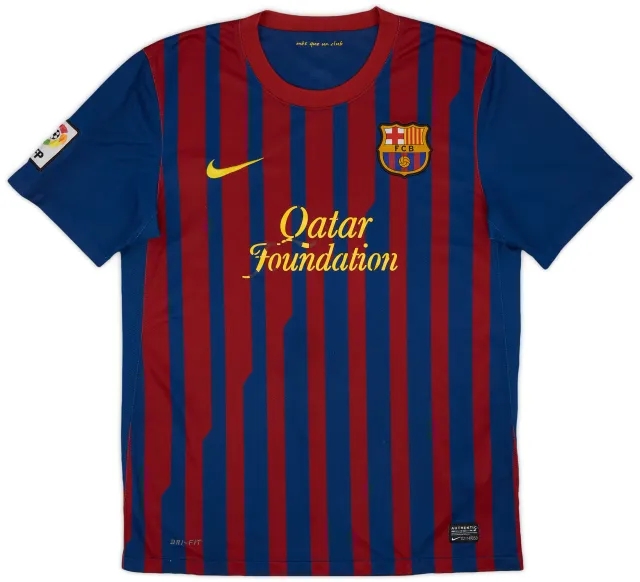 Nike 2011-12 Barcelona Home Shirt - 5/10 - (M)