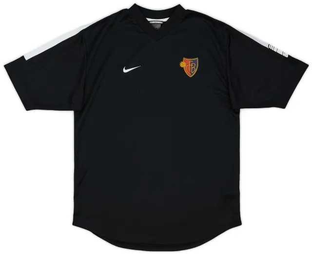 2002-03 FC Basel Nike Training Shirt - 9/10 - (S)