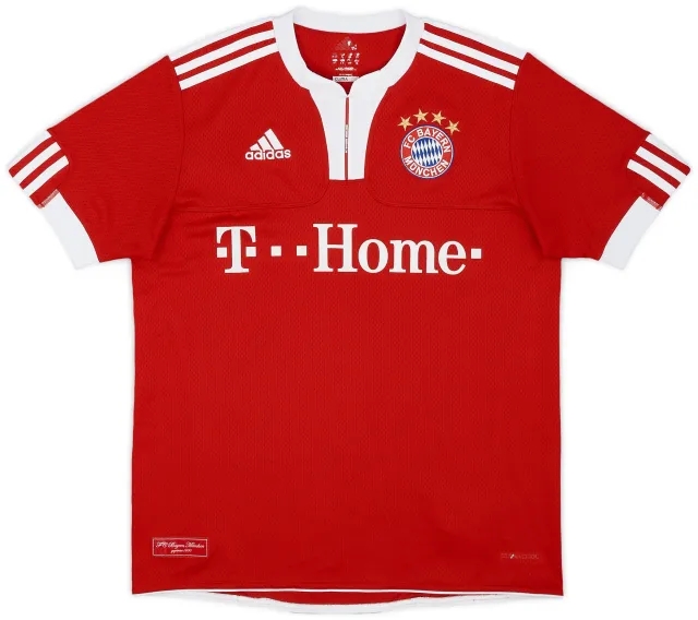 adidas 2009-10 Bayern Munich Home Shirt - 9/10 - (XL.Boys)