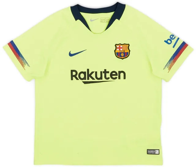Nike 2018-19 Barcelona Away Shirt - 8/10 - (6-7 Years)