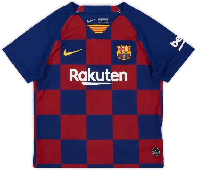 Nike 2019-20 Barcelona Home Shirt - 9/10 - (5-6 Years)