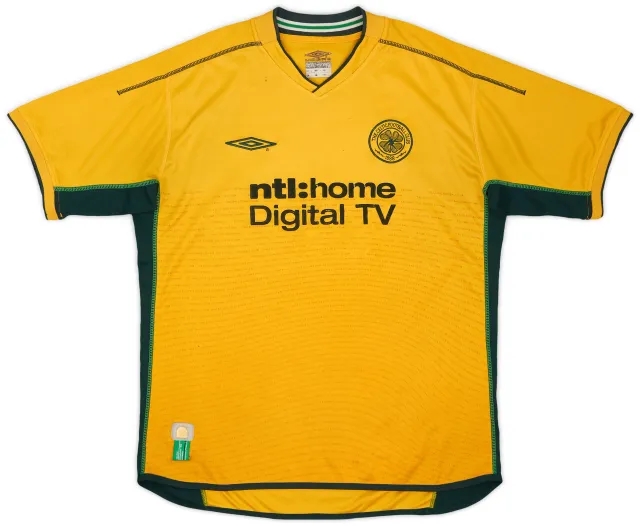 Umbro 2002-03 Celtic Away Shirt - 5/10 - (L)