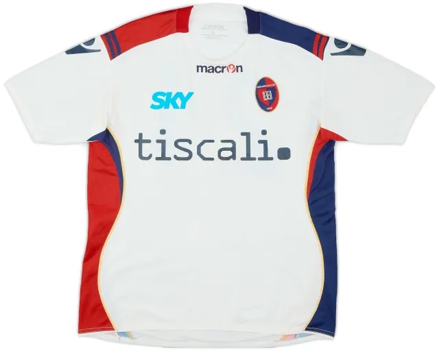 Macron 2008-09 Cagliari Away Shirt #24 - 5/10 - (L)