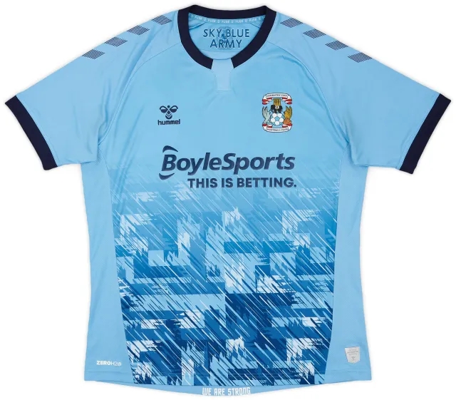 Hummel 2020-21 Coventry Home Shirt - 8/10 - (XL)