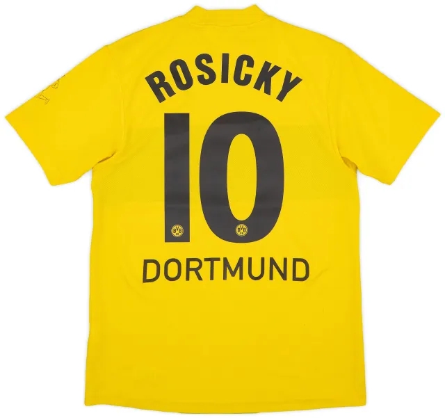 2002-03 Borussia Dortmund Home Shirt Rosicky #10 - 7/10 - (S)