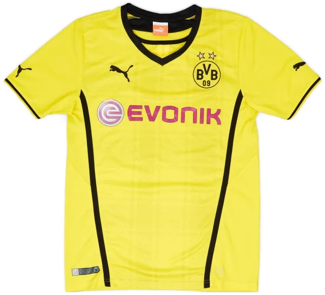 Puma 2013-14 Borussia Dortmund Home Shirt - 7/10 - (S)
