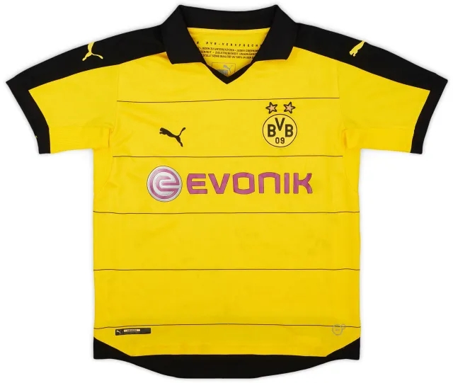 Puma 2015-16 Borussia Dortmund Home Shirt - 6/10 - (M.Boys)