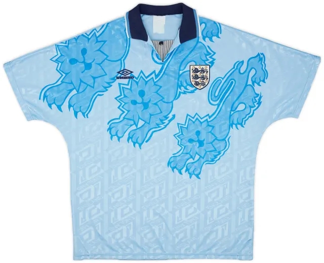 Umbro 1992-93 England Third Shirt - 8/10 - (XL)